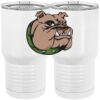20 oz. Tall Stainless Steel Vacuum Insulated Tumbler White Thumbnail