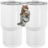 20 oz. Tall Stainless Steel Vacuum Insulated Tumbler White Thumbnail