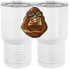20 oz. Tall Stainless Steel Vacuum Insulated Tumbler White Thumbnail