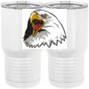 20 oz. Tall Stainless Steel Vacuum Insulated Tumbler White Thumbnail