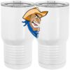 20 oz. Tall Stainless Steel Vacuum Insulated Tumbler White Thumbnail