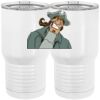 20 oz. Tall Stainless Steel Vacuum Insulated Tumbler White Thumbnail