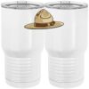 20 oz. Tall Stainless Steel Vacuum Insulated Tumbler White Thumbnail
