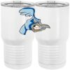 20 oz. Tall Stainless Steel Vacuum Insulated Tumbler White Thumbnail