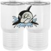 20 oz. Tall Stainless Steel Vacuum Insulated Tumbler White Thumbnail