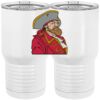 20 oz. Tall Stainless Steel Vacuum Insulated Tumbler White Thumbnail