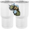 20 oz. Tall Stainless Steel Vacuum Insulated Tumbler White Thumbnail