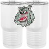 20 oz. Tall Stainless Steel Vacuum Insulated Tumbler White Thumbnail