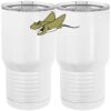 20 oz. Tall Stainless Steel Vacuum Insulated Tumbler White Thumbnail