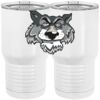 20 oz. Tall Stainless Steel Vacuum Insulated Tumbler White Thumbnail