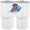 20 oz. Tall Stainless Steel Vacuum Insulated Tumbler White Thumbnail
