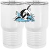 20 oz. Tall Stainless Steel Vacuum Insulated Tumbler White Thumbnail
