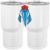 20 oz. Tall Stainless Steel Vacuum Insulated Tumbler White Thumbnail