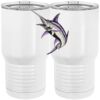20 oz. Tall Stainless Steel Vacuum Insulated Tumbler White Thumbnail