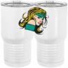 20 oz. Tall Stainless Steel Vacuum Insulated Tumbler White Thumbnail