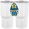 20 oz. Tall Stainless Steel Vacuum Insulated Tumbler White Thumbnail