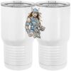 20 oz. Tall Stainless Steel Vacuum Insulated Tumbler White Thumbnail