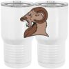 20 oz. Tall Stainless Steel Vacuum Insulated Tumbler White Thumbnail