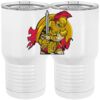 20 oz. Tall Stainless Steel Vacuum Insulated Tumbler White Thumbnail