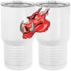20 oz. Tall Stainless Steel Vacuum Insulated Tumbler White Thumbnail
