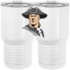 20 oz. Tall Stainless Steel Vacuum Insulated Tumbler White Thumbnail