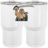 20 oz. Tall Stainless Steel Vacuum Insulated Tumbler White Thumbnail
