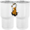 20 oz. Tall Stainless Steel Vacuum Insulated Tumbler White Thumbnail