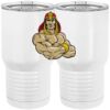 20 oz. Tall Stainless Steel Vacuum Insulated Tumbler White Thumbnail