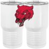 20 oz. Tall Stainless Steel Vacuum Insulated Tumbler White Thumbnail