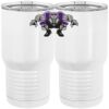 20 oz. Tall Stainless Steel Vacuum Insulated Tumbler White Thumbnail