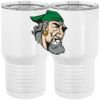 20 oz. Tall Stainless Steel Vacuum Insulated Tumbler White Thumbnail