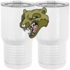 20 oz. Tall Stainless Steel Vacuum Insulated Tumbler White Thumbnail
