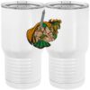20 oz. Tall Stainless Steel Vacuum Insulated Tumbler White Thumbnail