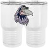 20 oz. Tall Stainless Steel Vacuum Insulated Tumbler White Thumbnail