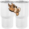 20 oz. Tall Stainless Steel Vacuum Insulated Tumbler White Thumbnail