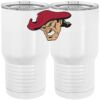 20 oz. Tall Stainless Steel Vacuum Insulated Tumbler White Thumbnail