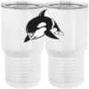 20 oz. Tall Stainless Steel Vacuum Insulated Tumbler White Thumbnail