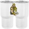 20 oz. Tall Stainless Steel Vacuum Insulated Tumbler White Thumbnail