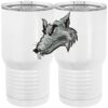 20 oz. Tall Stainless Steel Vacuum Insulated Tumbler White Thumbnail