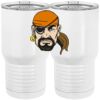 20 oz. Tall Stainless Steel Vacuum Insulated Tumbler White Thumbnail