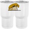 20 oz. Tall Stainless Steel Vacuum Insulated Tumbler White Thumbnail