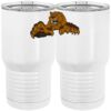 20 oz. Tall Stainless Steel Vacuum Insulated Tumbler White Thumbnail