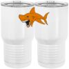20 oz. Tall Stainless Steel Vacuum Insulated Tumbler White Thumbnail