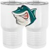 20 oz. Tall Stainless Steel Vacuum Insulated Tumbler White Thumbnail