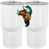 20 oz. Tall Stainless Steel Vacuum Insulated Tumbler White Thumbnail