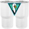 20 oz. Tall Stainless Steel Vacuum Insulated Tumbler White Thumbnail