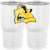 20 oz. Tall Stainless Steel Vacuum Insulated Tumbler White Thumbnail