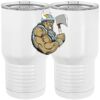 20 oz. Tall Stainless Steel Vacuum Insulated Tumbler White Thumbnail