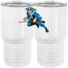 20 oz. Tall Stainless Steel Vacuum Insulated Tumbler White Thumbnail