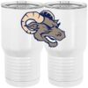 20 oz. Tall Stainless Steel Vacuum Insulated Tumbler White Thumbnail